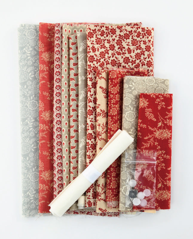 【材料キット】ヘキサゴンのバッグ by パッチワーク教室編集部(kit-0076)