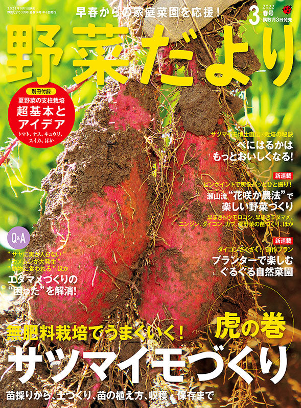 【書籍】野菜だより2022年3月号(112203)