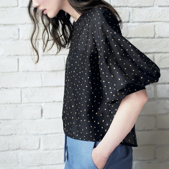 バルーンスリーブブラウス(SB-0017)|型紙-ブティック社 公式オンライン