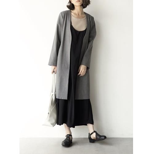 【型紙】Vネックカーディガンコート Designed by Yuko Katayama(SB-0023)