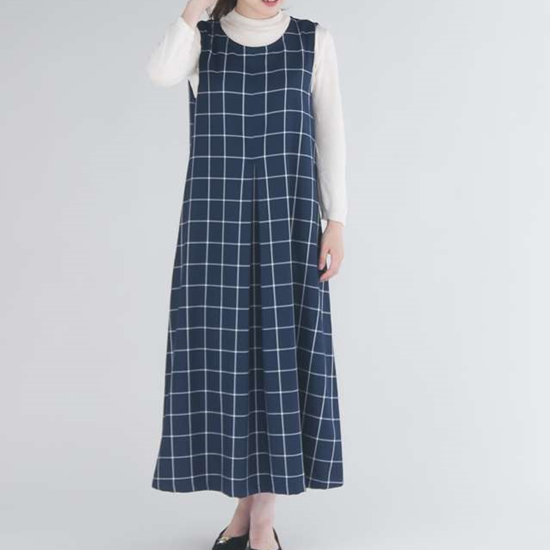 【型紙】高橋恵美子デザイン 手ぬいのジャンパースカート(EC-0005)