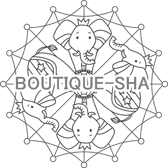 【DL塗り絵】ぞう