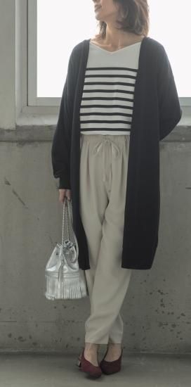 【型紙/レシピなし】ロングカーディガン(LBS4790-16)