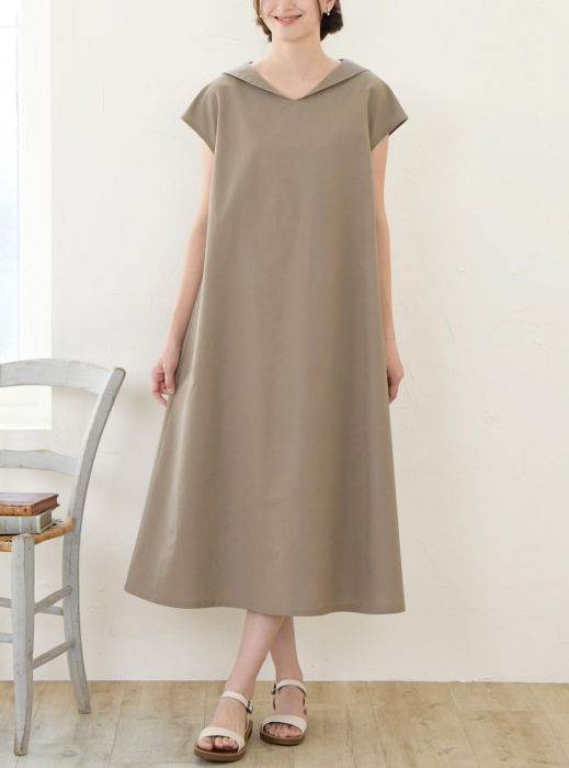 セーラーカラーワンピース(SB-0047)|型紙-ブティック社 公式オンライン