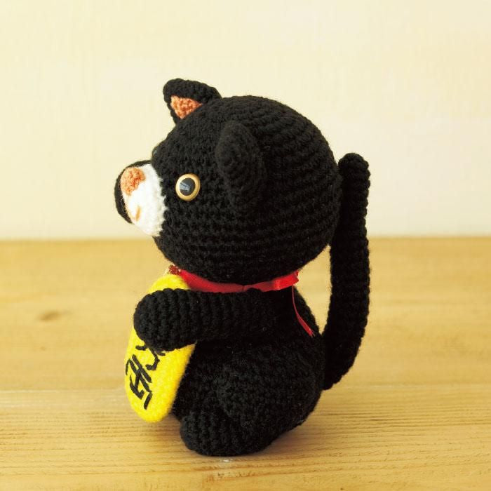 【DL編み物】あみぐるみ/招き猫 Design by Ikuko Saito(DLknit0020)