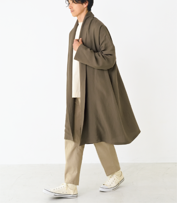 ローブコート（SB-0070）|メンズ|型紙-ブティック社 公式オンラインストア