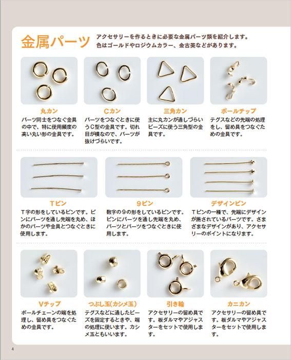 【書籍】いちばんていねいな ビーズ教室(S8428)