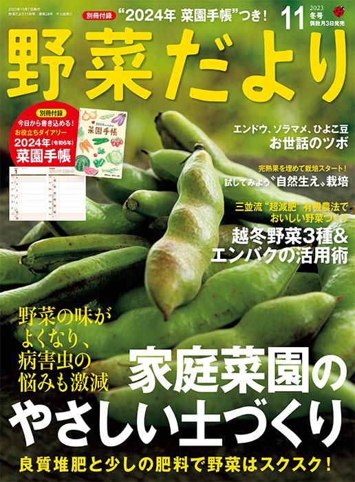 【書籍】野菜だより2023年11月冬号(112311)