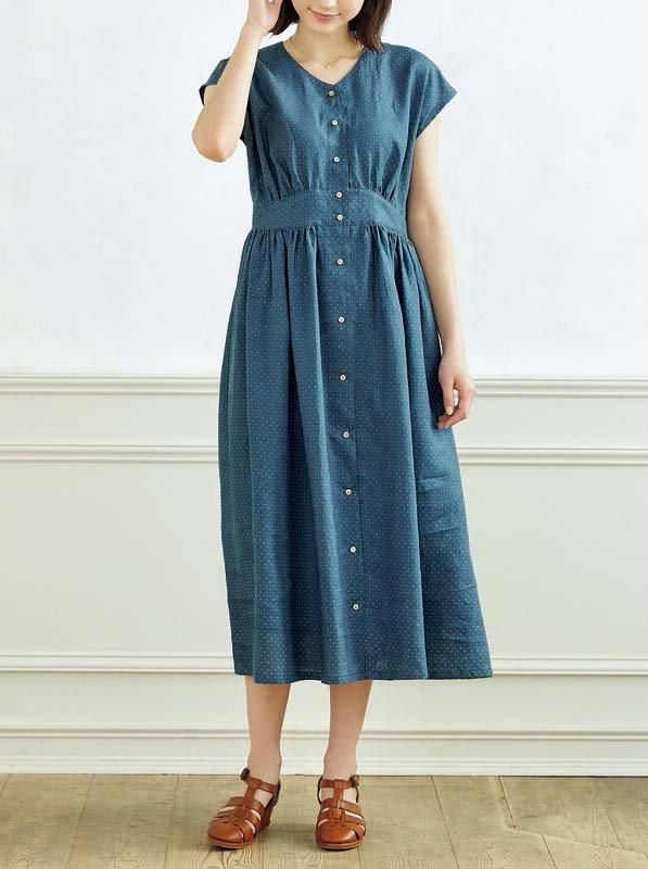 コルセットウエストワンピース(SB-0104)|型紙-ブティック社 公式