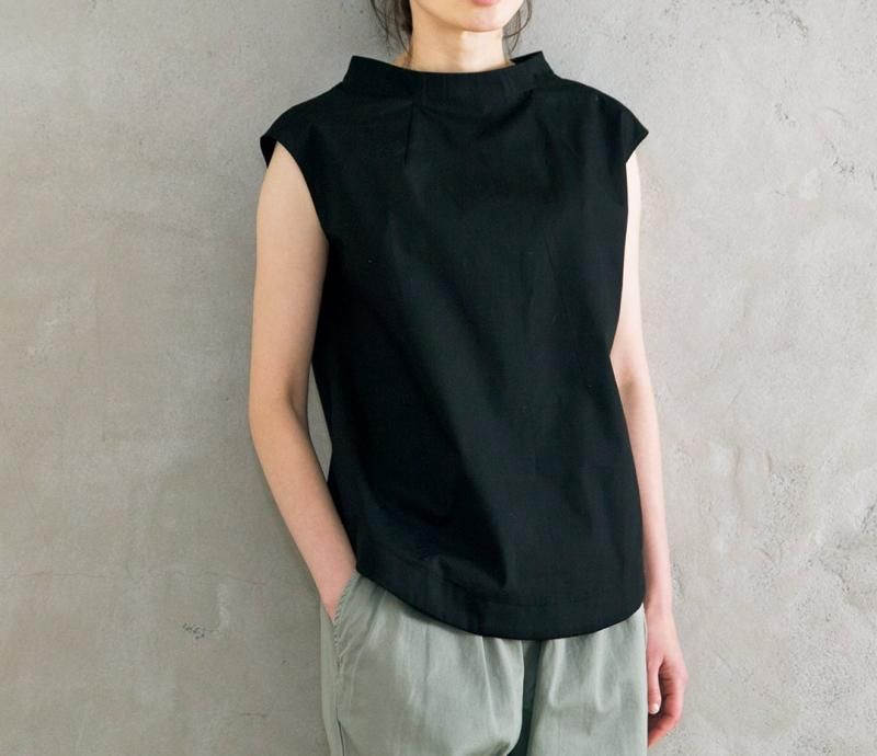 【型紙】フレンチスリーブボトルネックプルオーバー designed by Yuko Katayama(KY-0004)