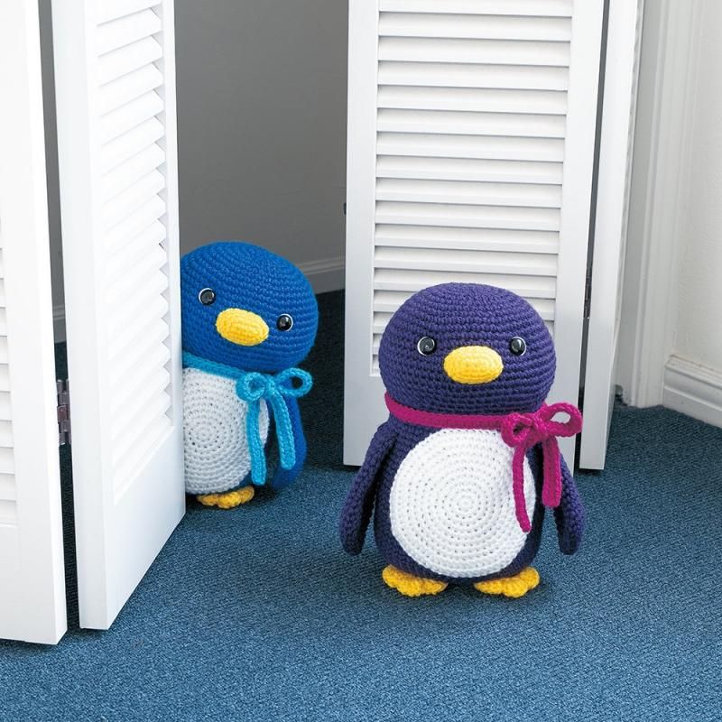 【DL編み物】大きなペンギン Design by 齊藤郁子(DLknit0028