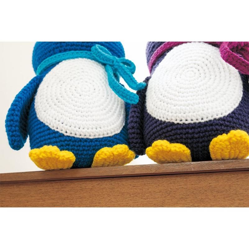 【DL編み物】大きなペンギン Design by 齊藤郁子(DLknit0028