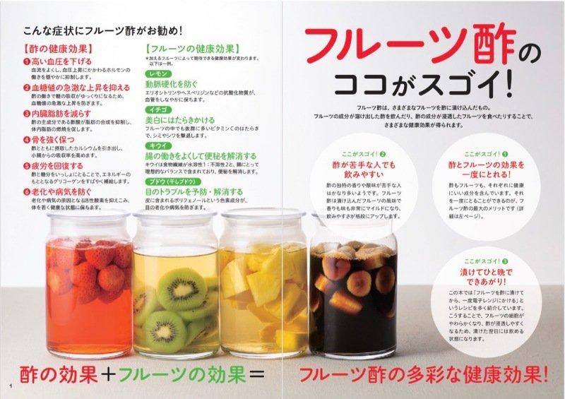 【書籍】フルーツ酢でやせる!不調が消える!(M1809)