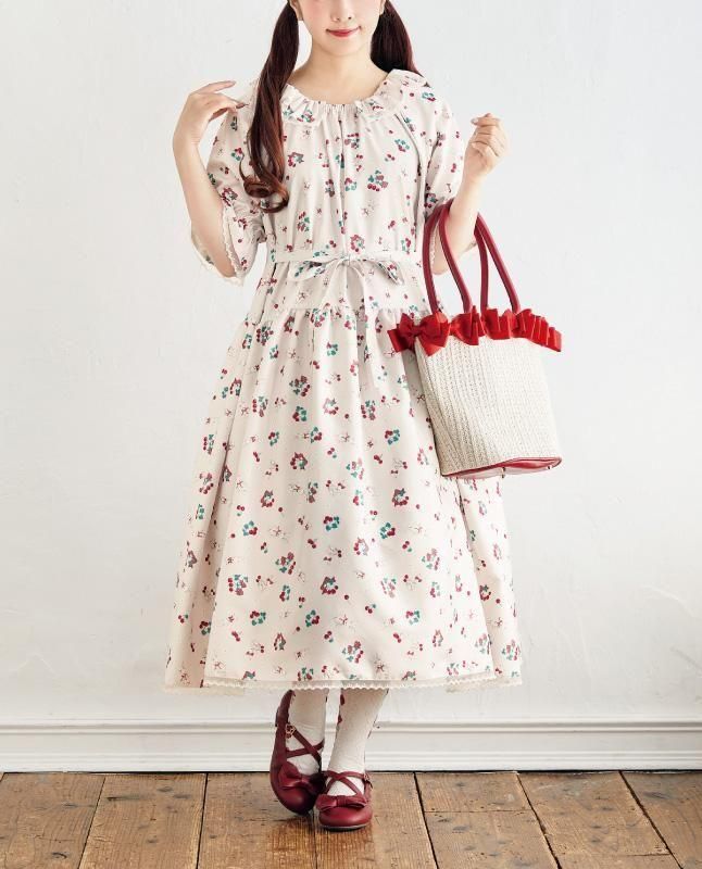 再販 ハンドメイド ギャザーワンピース 再販×55）26色展開 一枚で着られる♪ コットン ギャザーワンピース