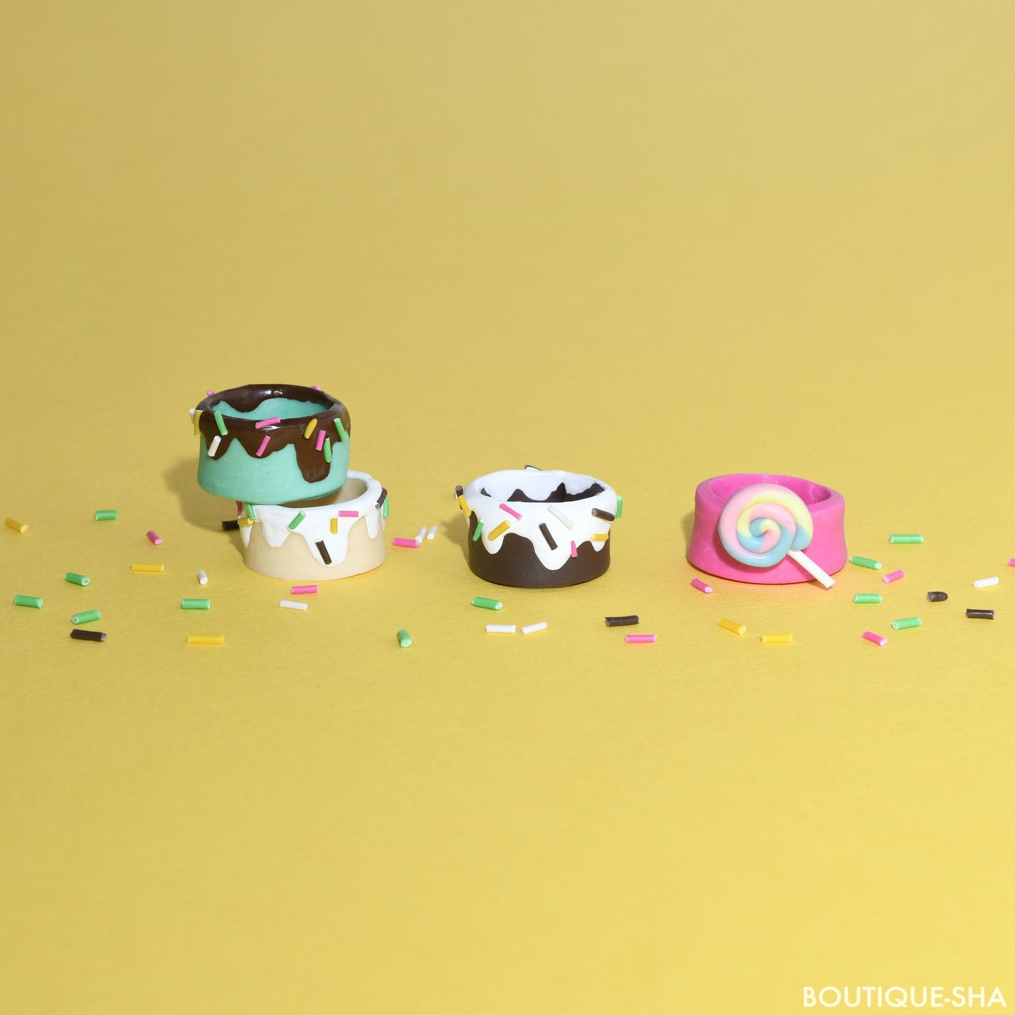 【書籍】オーブン粘土で作るクレイリング(S8187)