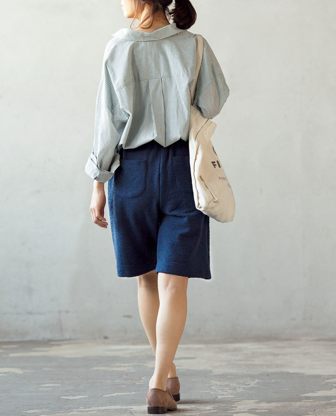 【型紙/レシピなし】ハーフパンツ(LBS4790-06)