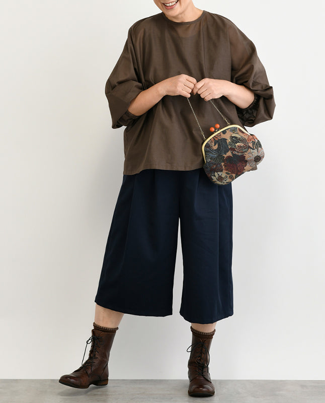 【型紙/レシピなし】トライしやすい!大人丈のハーフパンツbyあっこたん/金子敦子(LBS8726-19)