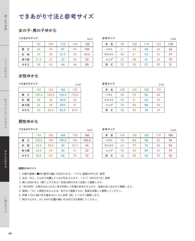 【書籍】家族みんなのじんべい&ゆかた(S8258)