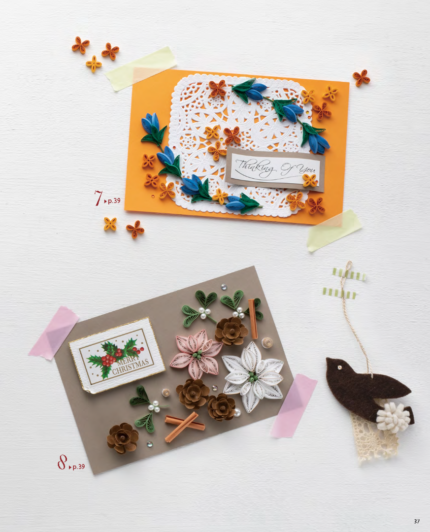 【書籍】改訂版 ペーパークイリングスタートブック(S8719)