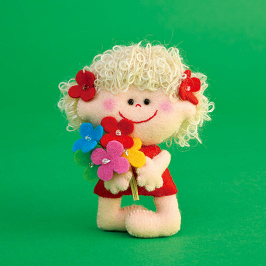 昭和レトロの可愛さが再燃！大高輝美のフェルト人形が復刻。346作品収録の決定版『復刻新版 大高輝美のコロコロ人形』