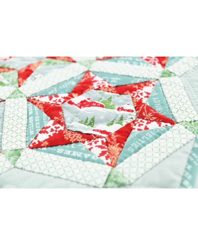 B10 フローライトクリスマスキルトカービング