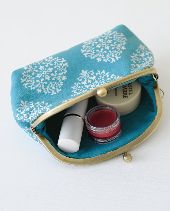 【材料キット】がまぐちポーチのスターターキット （kit-0092）