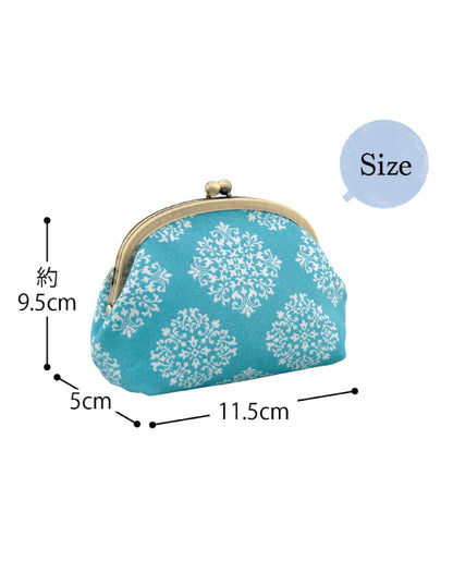 【材料キット】がまぐちポーチのスターターキット （kit-0092）