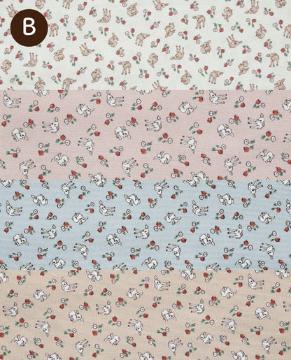 【生地セット】［une idee de Jeu de Fils］カットクロスセット by パッチワーク教室編集部(kit-0084)