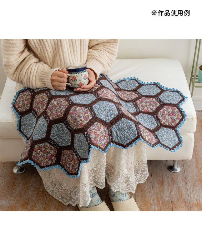 【生地】リバティ・ファブリックス［エアリーコット］ by パッチワーク教室編集部(kit-0085)