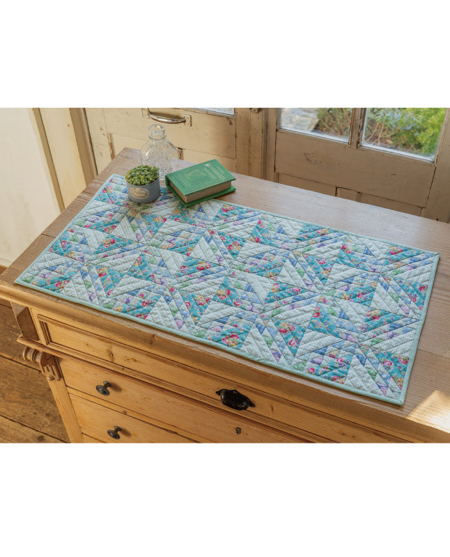 【材料キット】「森の小道」のマルチマット by パッチワーク教室編集部(kit-0106)