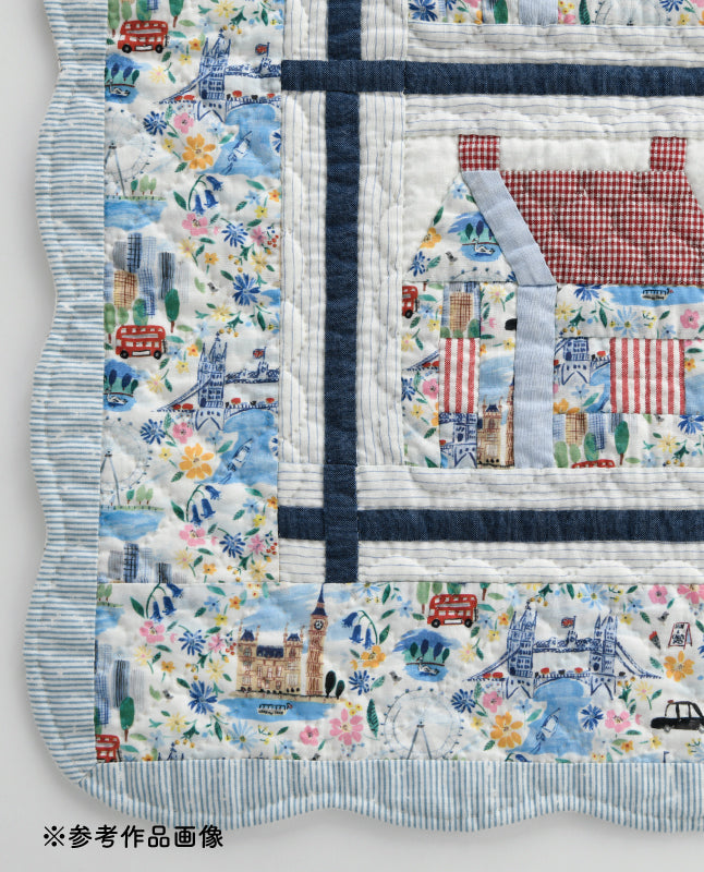 【生地】リバティ・ファブリックス［プライド アンド ブルーム］ by パッチワーク教室編集部(kit-0107)