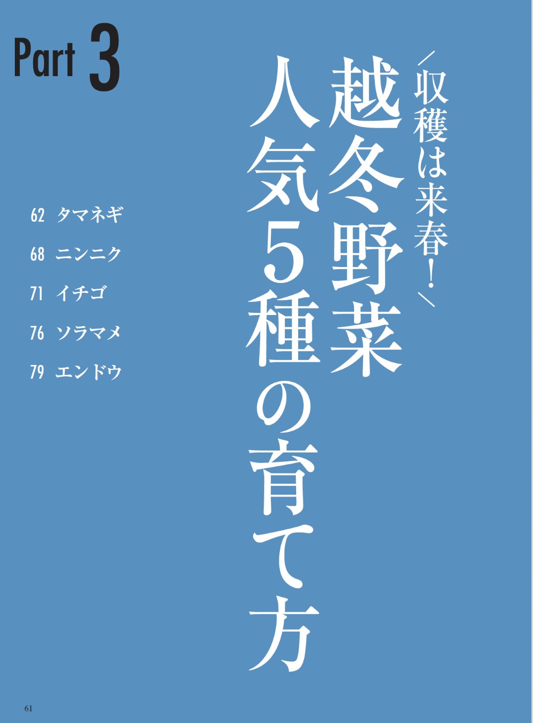 【書籍】秋冬野菜づくり 超基本とコツのコツ 2025年版（野菜だより2025年8月号増刊）(122508)