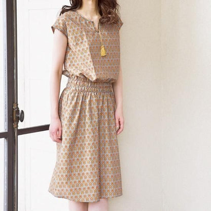 【型紙】ブラウジングワンピース Designed by Yuko Katayama（SB-0013）
