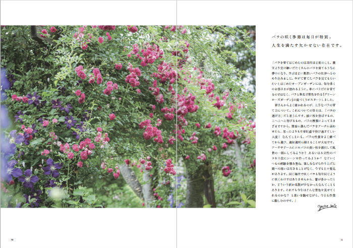 【書籍】斉藤よし江さんの　バラとグリーンと心地よい暮らし(M1595)