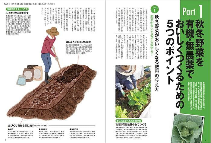 秋冬野菜づくり　超基本とコツのコツ　2022年版（野菜だより2022年9月号増刊）(122209)