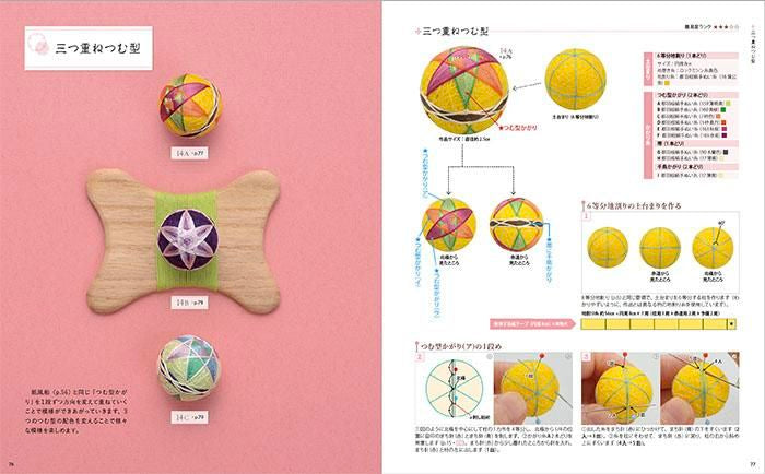【書籍】改訂版　はじめて作る小さな手まり(S8354)