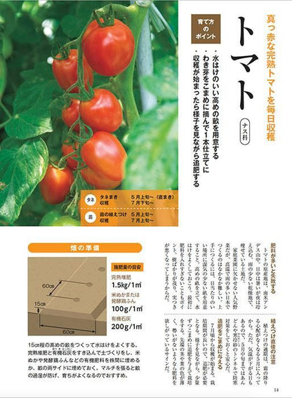 【書籍】夏野菜づくり 超基本とコツのコツ 2023年版(122304)