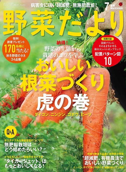 【書籍】野菜だより2023年7月夏号(112307)