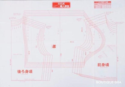 【型紙】製図はじめてさんのためのスタート３点セット(kit-0004)