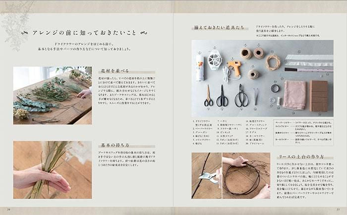【書籍】ドライフラワーのある暮らし(S8454)