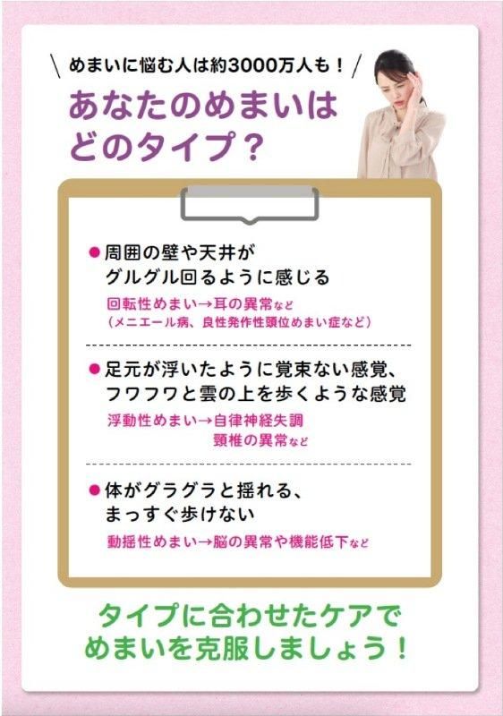 【書籍】めまい・フラつきを治す特効療法　新装版(M1750)