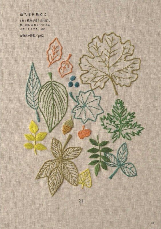 【書籍】マカベアリスの自然を描く刺しゅうノート(S8533)