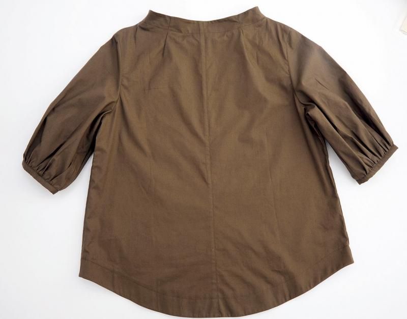【型紙】ボリュームスリーブボトルネックプルオーバー designed by Yuko Katayama(KY-0005)