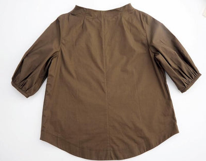【型紙】ボリュームスリーブボトルネックプルオーバー designed by Yuko Katayama(KY-0005)