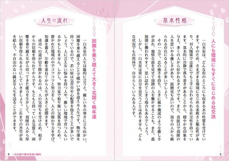 【書籍】九星開運帖 2025年 一白水星(M1767)