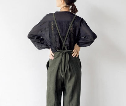 【型紙】サロペットパンツ designed by Michiyo ITO(im-0001)
