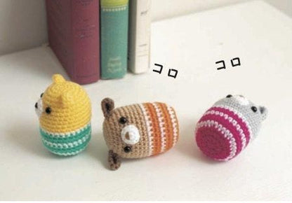 【DL編み物】かわいいどうぶつ Design by齊藤郁子(DLknit0027)