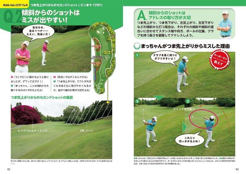 【書籍】わっほーまっちゃん流　ゴルフの基礎とトラブル対策(K85)