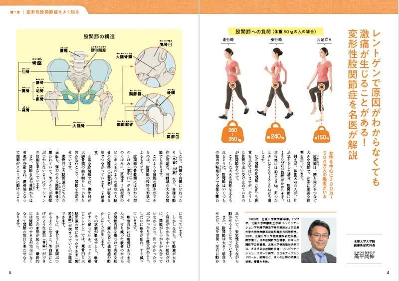 【書籍】股関節痛 名医が教える最高の治し方　新装版(M1802)