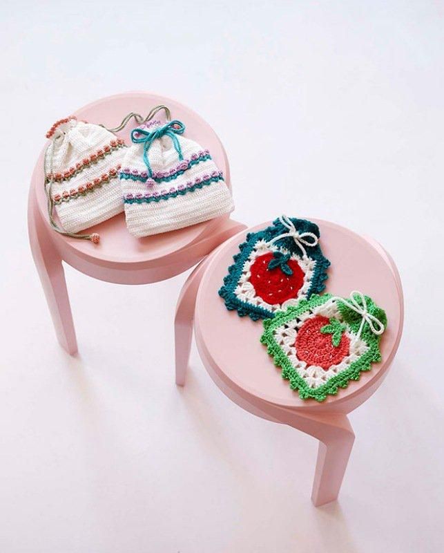 【書籍】韓国発信！かぎ針編みのガールズニットこもの GIRLS CROCHET ACCESSORIES(S8597)